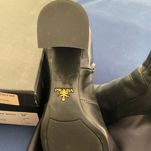 Prada black booties - Picture 6 of 8